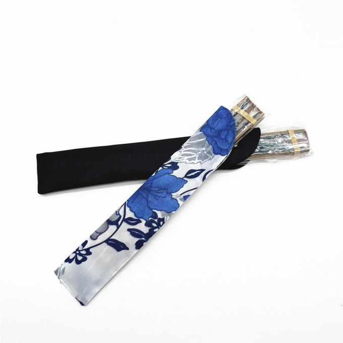 Abanico de mano plegable con logotipo personalizado de 13 pulgadas, abanico de mano grande de bambú plegable, abanico de claqueo en blanco para sublimación para bodas y bailes 8