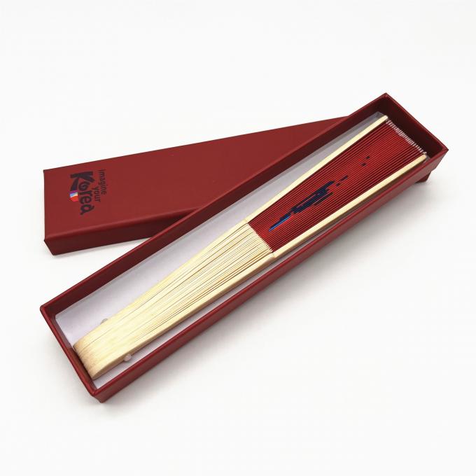 Abanico de mano plegable con logotipo personalizado de 13 pulgadas, abanico de mano grande de bambú plegable, abanico de claqueo en blanco para sublimación para bodas y bailes 9