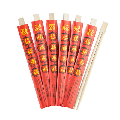 Natural Bamboo Sushi Chopsticks , Chinese Bamboo Chopsticks Disposable