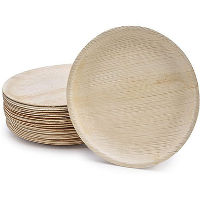 100% Compostable Biodegradable Palm Leaf Plates Disposable