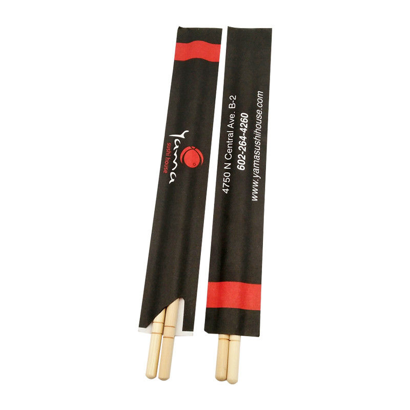Custom Chopsticks 20cm 200mm Stock Lot Japan Paper Wrap Chopsticks