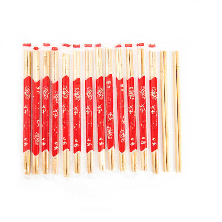 Twin Disposable Natural Bamboo Chopsticks OEM Accepted