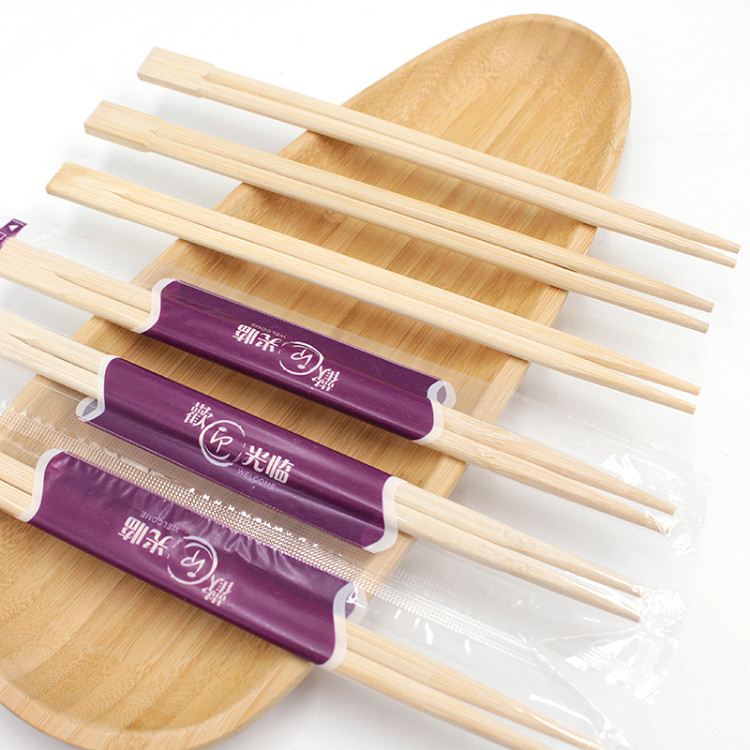 Natural Bamboo Sushi Chopsticks , Chinese Bamboo Chopsticks Disposable