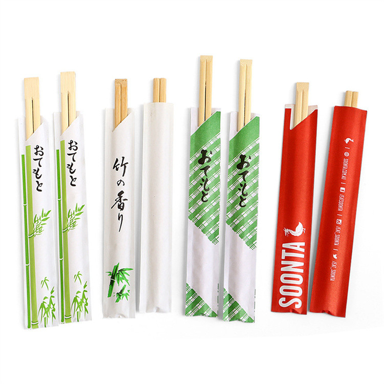 Custom Disposable Tensoge Bamboo Chopsticks For Restaurant