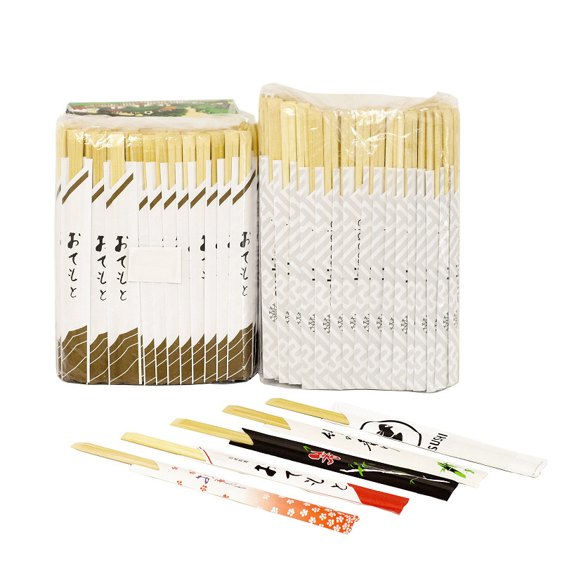 Custom Disposable Tensoge Bamboo Chopsticks For Restaurant