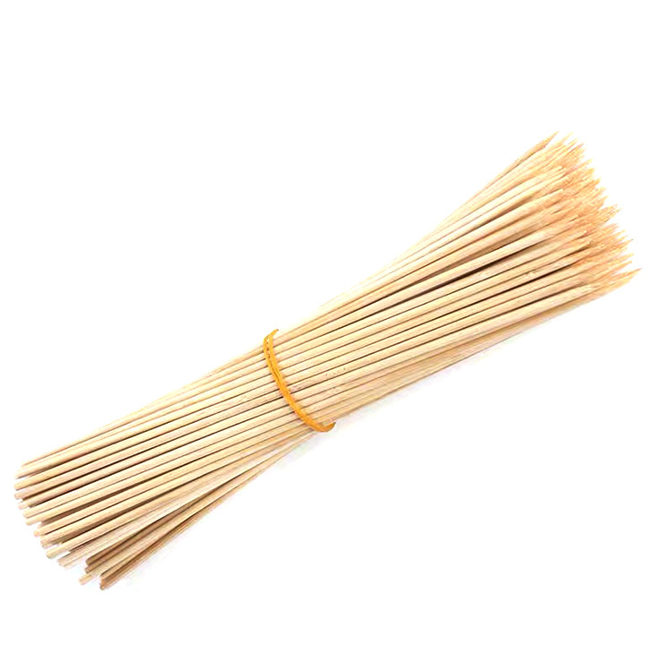Disposable Bamboo Marshmallow Roasting Sticks 40cm Length 4 - 6mm Diameter